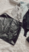 Leopard Denim Jacket