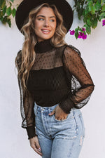 Ribbed Velvet Bodysuit