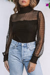 Ribbed Velvet Bodysuit