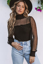 Ribbed Velvet Bodysuit
