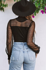 Ribbed Velvet Bodysuit