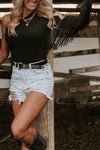 Fringed Bodysuit
