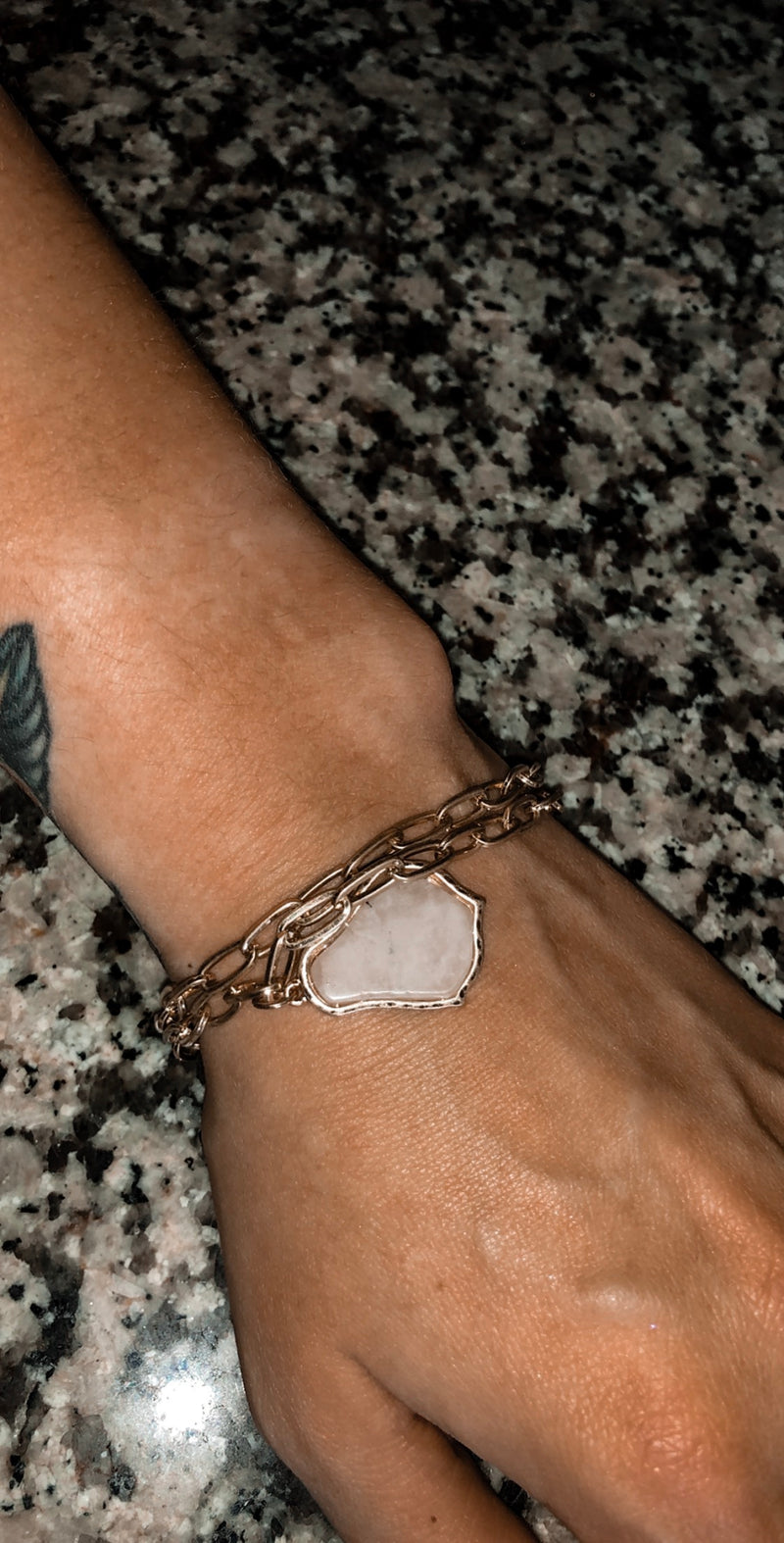 Pink Stone Bracelet
