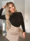 Ribbed Bodysuit