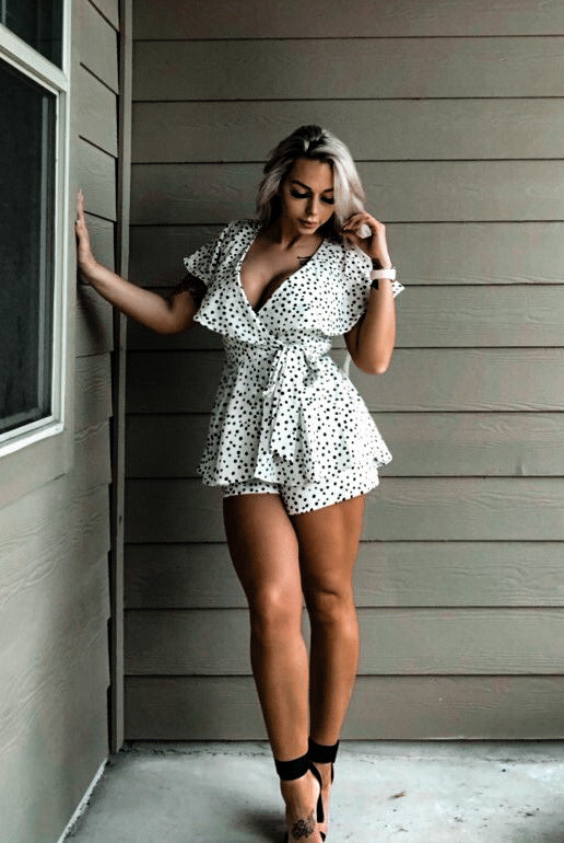 Polka Dot Romper