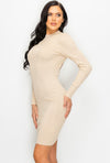 Open Back Sweater Dress