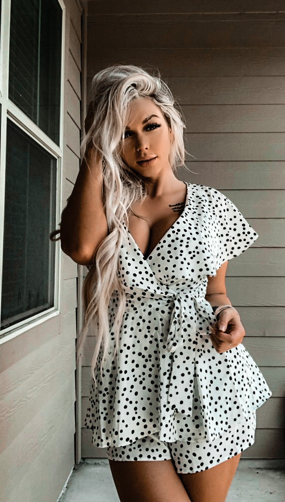 Polka Dot Romper