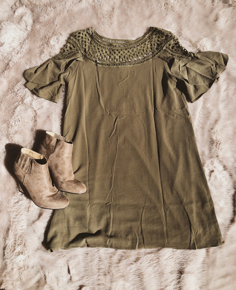 Olive dress