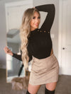 Ribbed Bodysuit