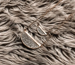 Glitter Layered Necklace