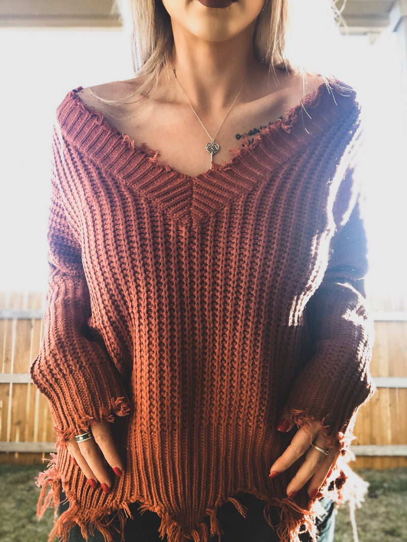 Brick Sweater