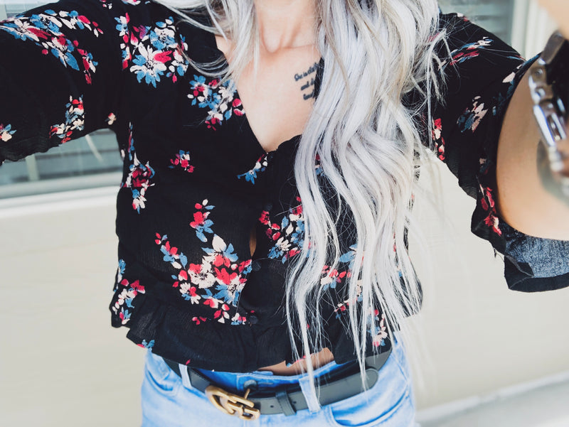 Floral Crop Top – Birch and Blossom