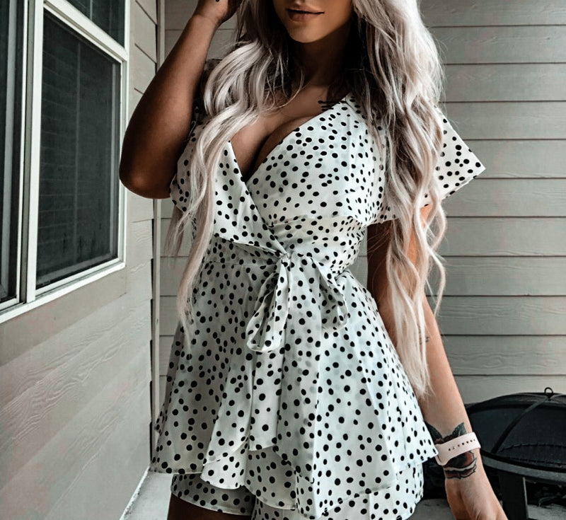 Polka Dot Romper