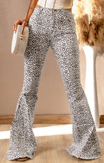 Leopard Bell Bottoms