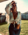 Mint Tie Crop