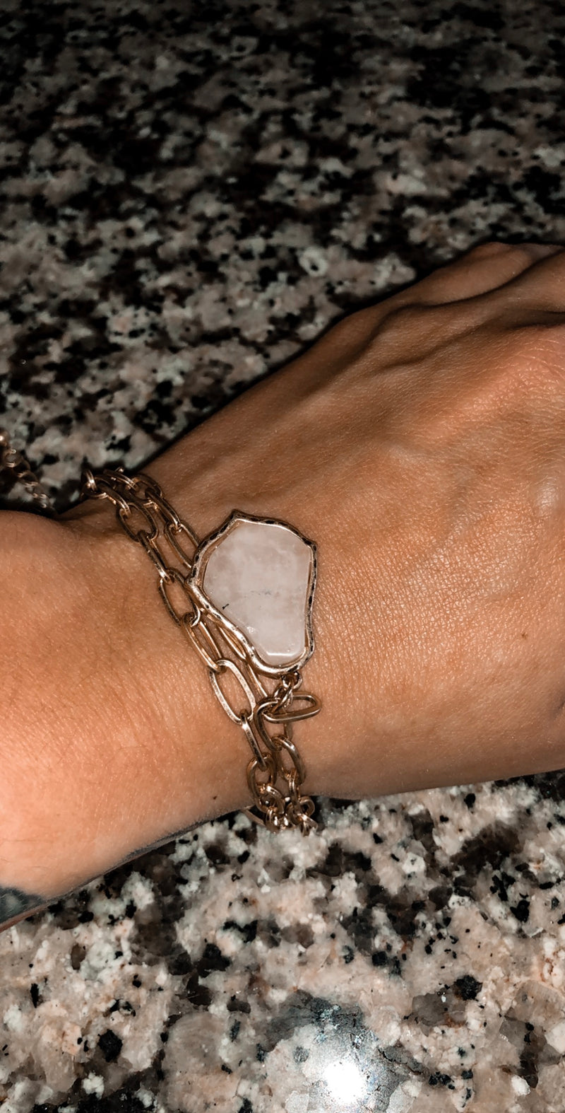 Pink Stone Bracelet