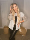 Leopard Denim Jacket