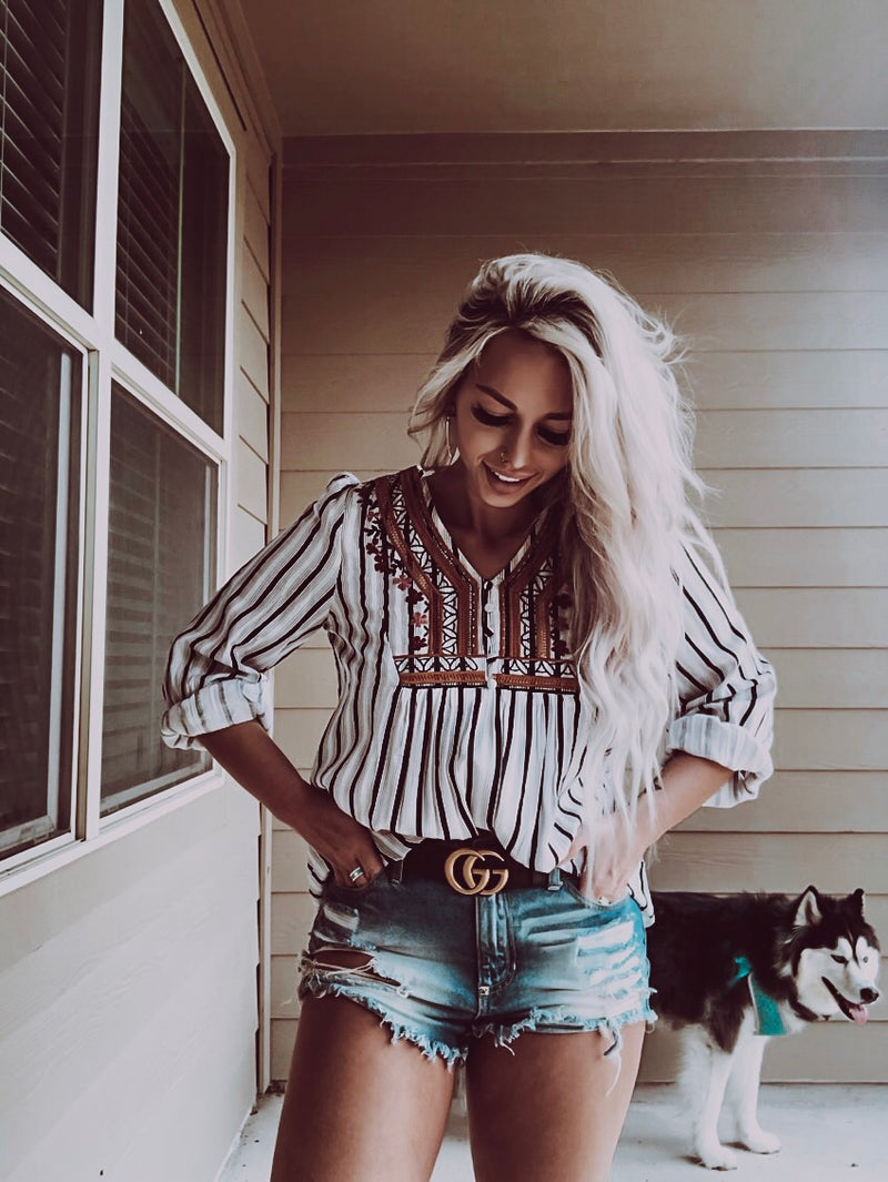 Striped top