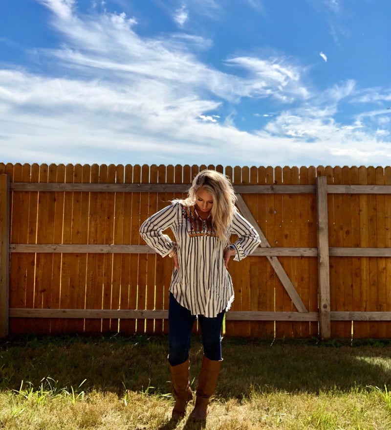 Striped top