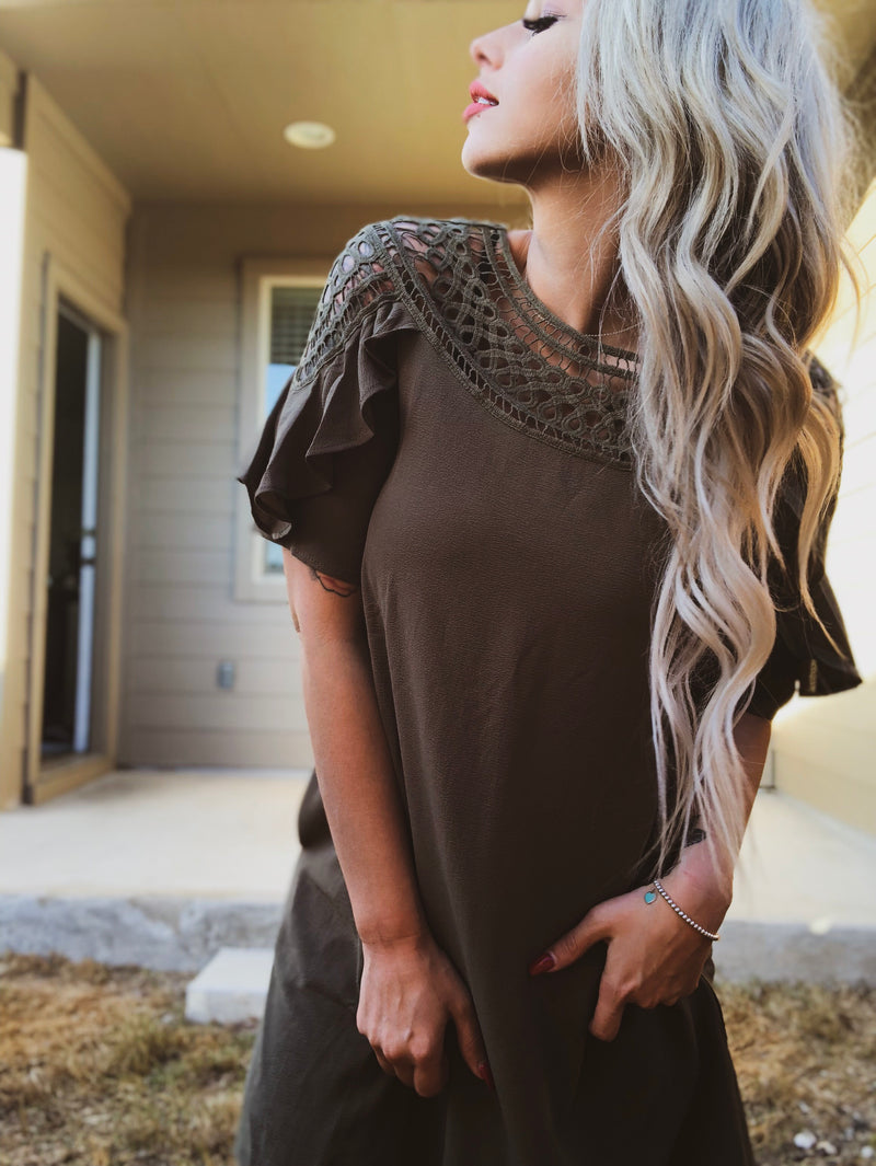 Olive dress