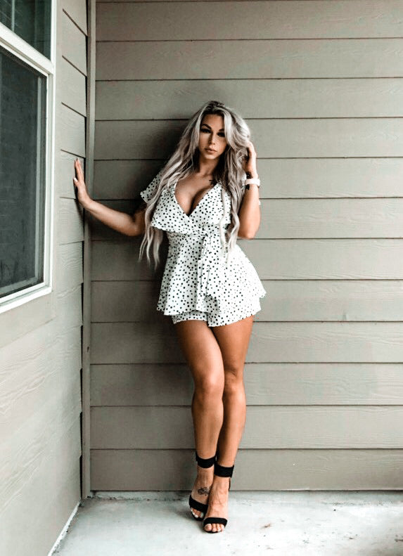 Polka Dot Romper