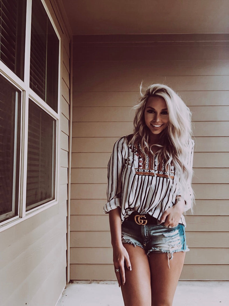 Striped top