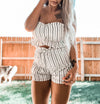Ruffled Tube Top