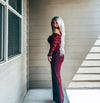 Off the Shoulder Lace Jumpsuit