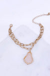 Pink Stone Bracelet