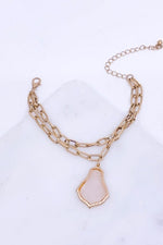 Pink Stone Bracelet